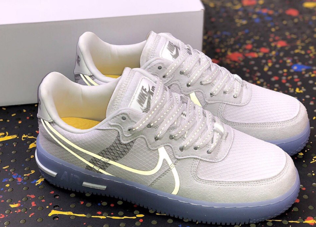 QF  Nike Air Force 1 React QS White Ice review Arvee Sherwyn Eco 02