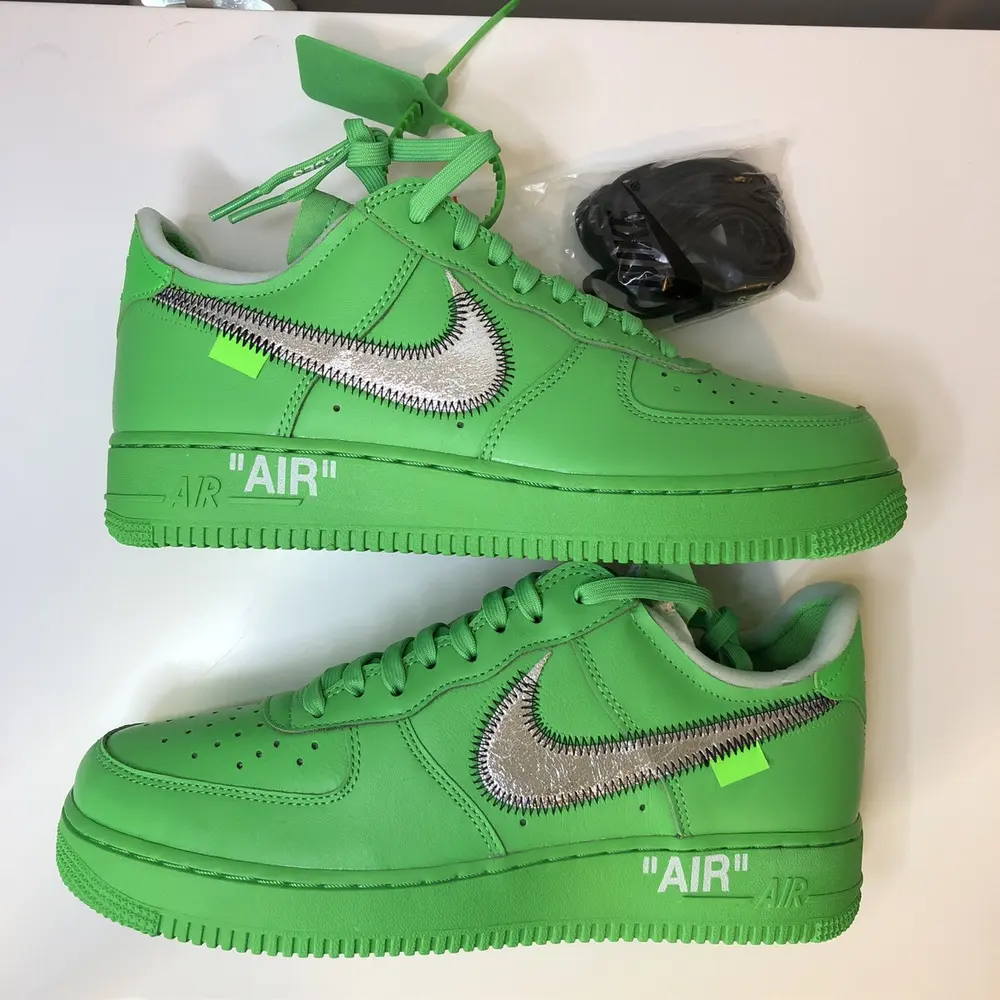 GB OFF White X Air Force 1 Low Green review Brandon 01