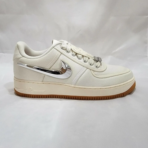 TS Travis Scott x Nike Air Force 1“Sail” review 