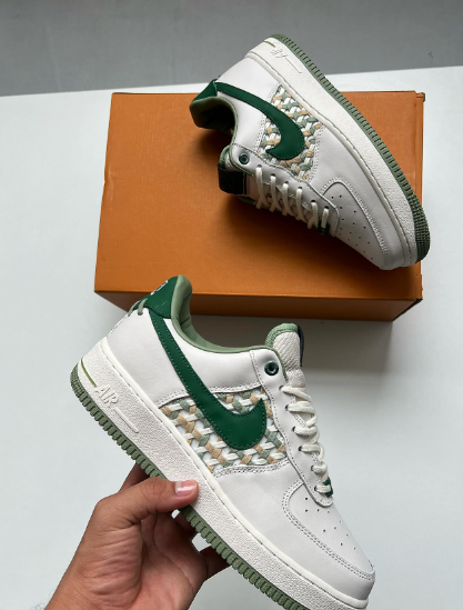 QF Nike Air Force 1 Low NAI-KE Sail Gorge Green Pistachio review Anthony 01