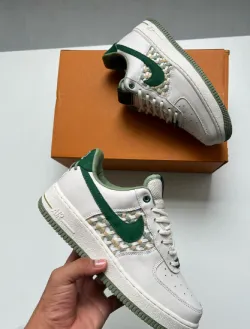 QF Nike Air Force 1 Low NAI-KE Sail Gorge Green Pistachio review Anthony 01