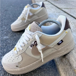 QF Nike Air Force 1 Low Tan Bling review JIM 01