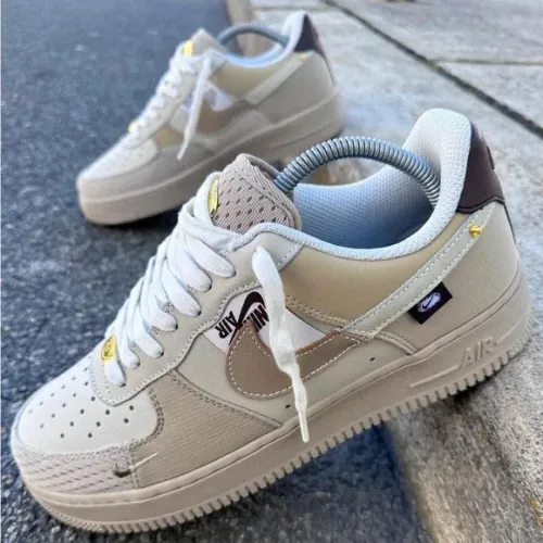 QF Nike Air Force 1 Low Tan Bling review 
