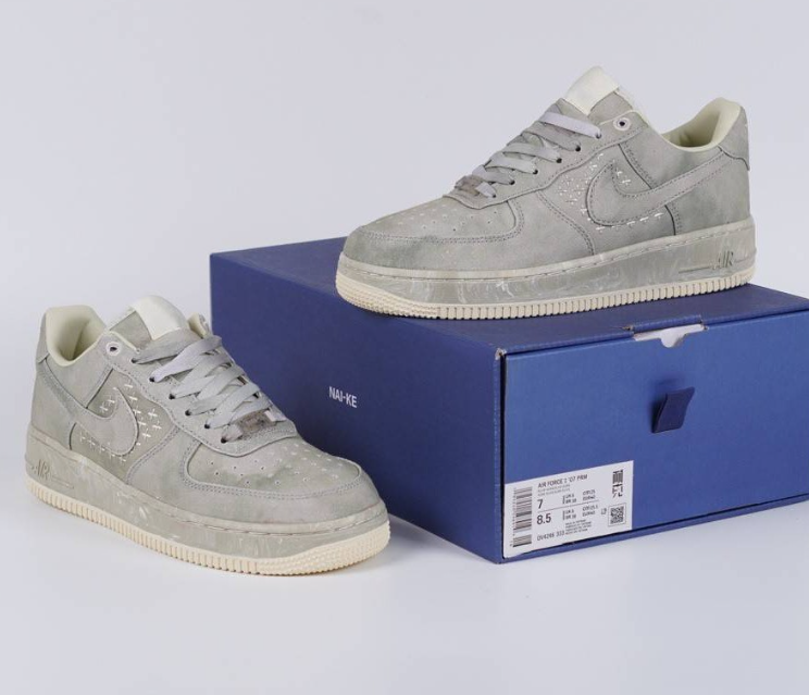 QF Nike Air Force 1 Low NAI-KE Olive review Trowland 01