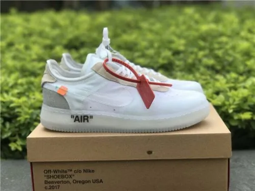 TS OFF White X Air Force 1 Low White review 