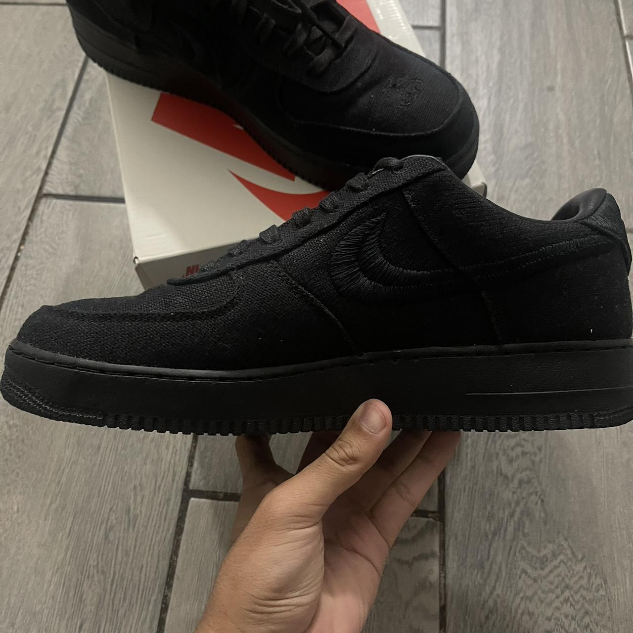 QF Stussy x Nike Air Force 1 Low “Black” review Hakimi Ismoil 01