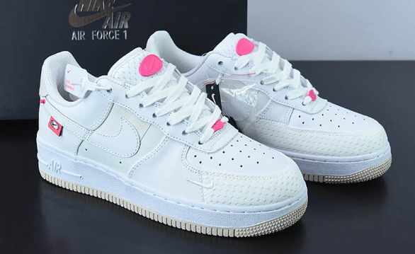 QF Nike Air Force 1 Low Pink Bling review Tristin Martel 01