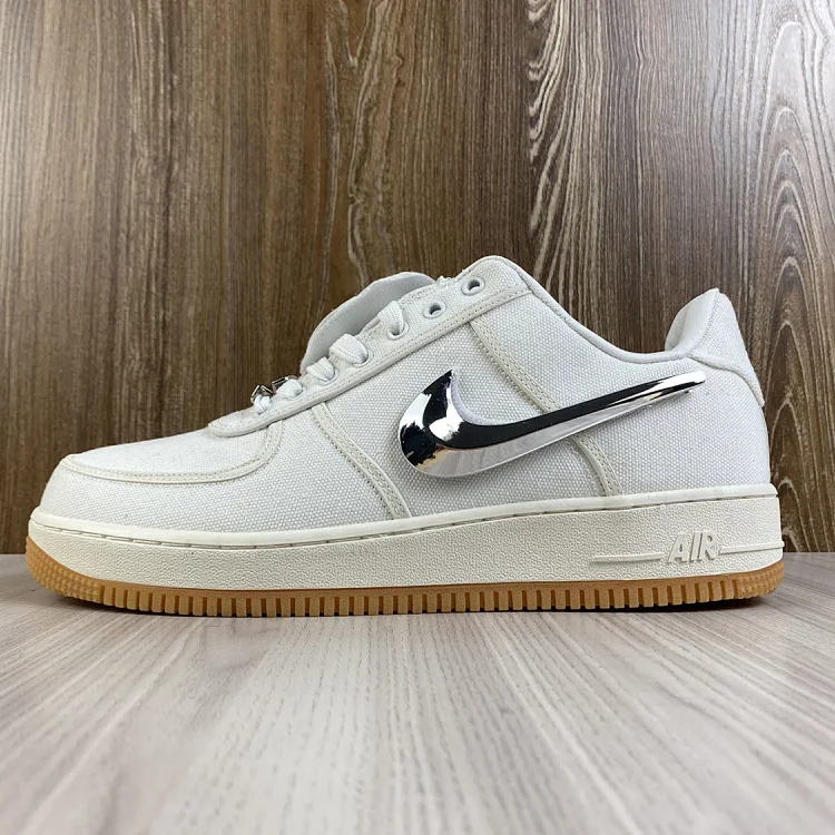 GB Travis Scott x Nike Air Force 1“Sail” review Ubuletmebme