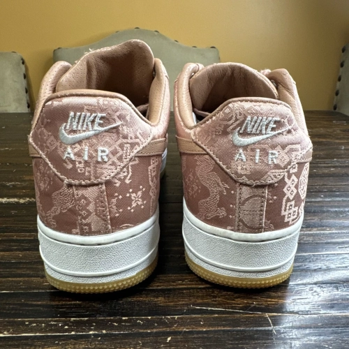 QF CLOT x Nike Air Force 1 Low Premium Rose Gold Silk review 