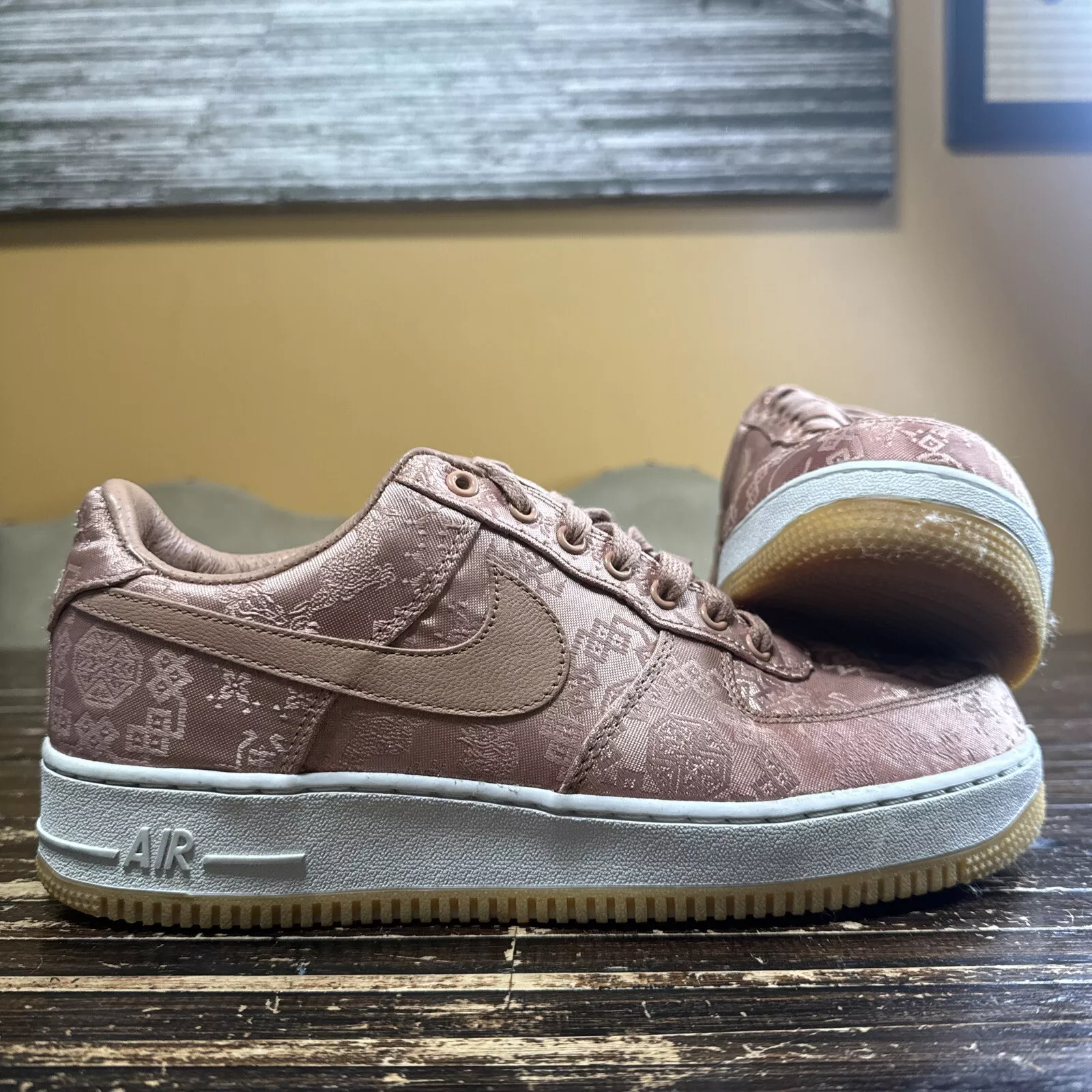 QF CLOT x Nike Air Force 1 Low Premium Rose Gold Silk review Big Jay 02