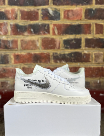 GB OFF White X Air Force 1 ’07 Low Conplex Con review Kahli Sutton 01