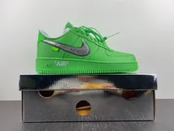 TS OFF White X Air Force 1 Low Green review Arvee Sherwyn Eco 01