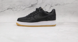 QF  Fragment Design x CLOT x Nike Air Force 1 Low Black Silk review Oscaramazon 01
