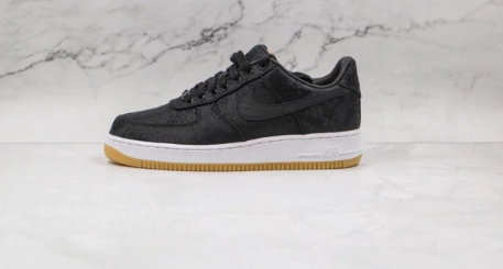 QF  Fragment Design x CLOT x Nike Air Force 1 Low Black Silk review 