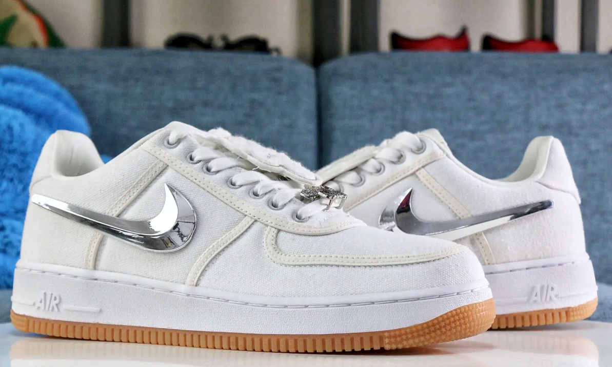 GB Travis Scott x Nike Air Force 1“White” review Josh