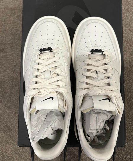 AH AMBUSH x Nike Air Force 1 Low “Phantom”White and Black Tic review Jose Sanchez 03