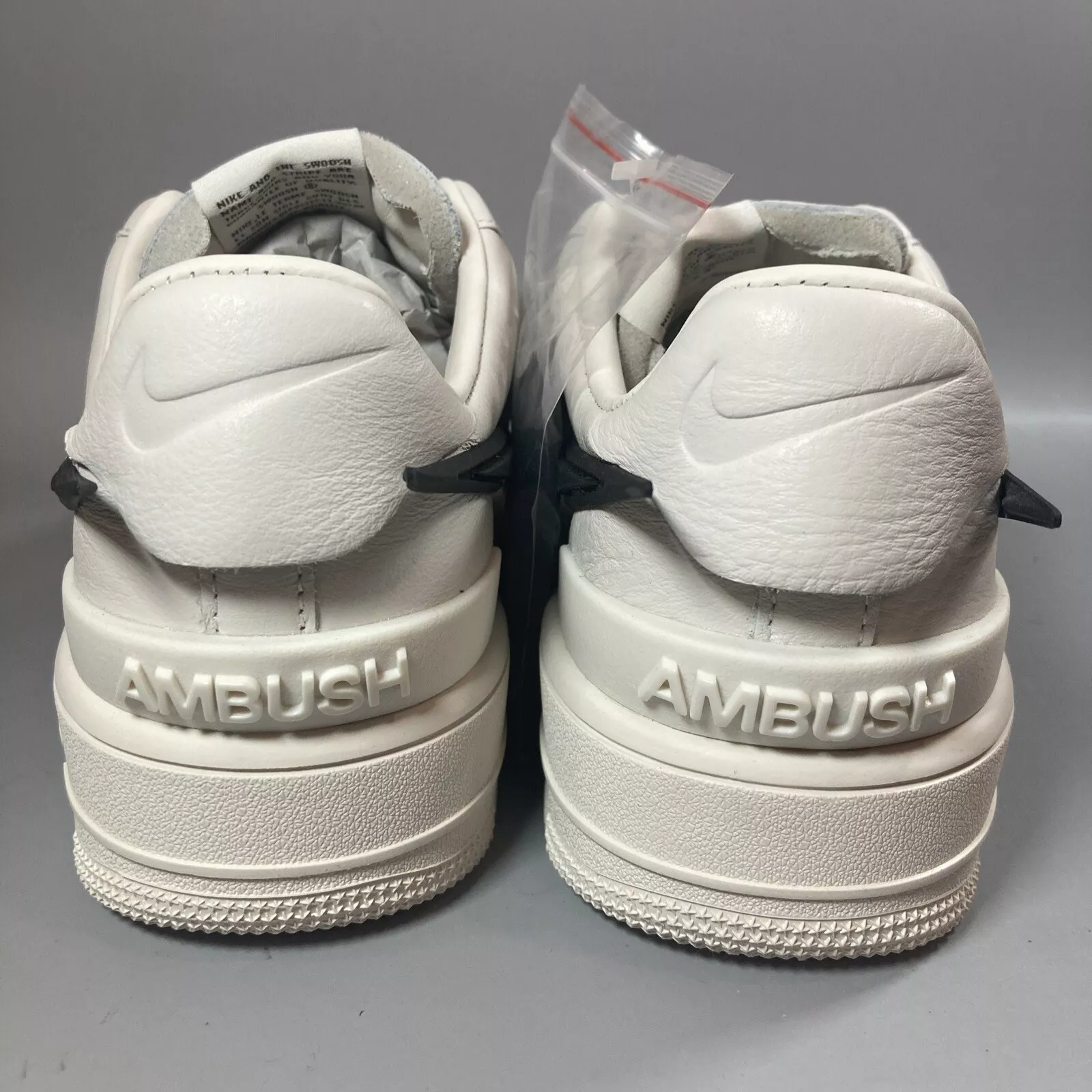AH AMBUSH x Nike Air Force 1 Low “Phantom”White and Black Tic review Brandon 02