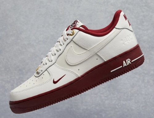 QF  Nike Air Force 1’07 Low Beige Red review 