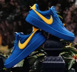 AH AMBUSH x Nike Air Force 1 Low “Game Royal”Blue review Koran