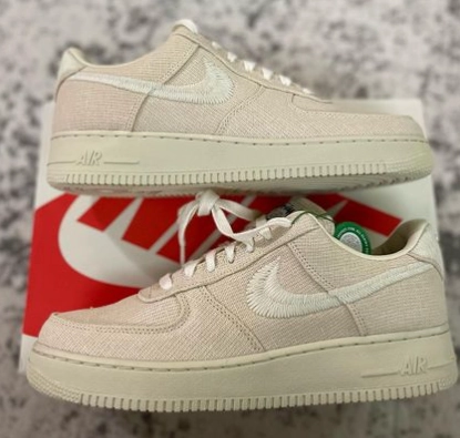 QF Stussy x Nike Air Force 1 Low “Fossil Stone” review 