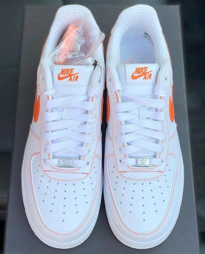 QF Nike Air Force One Low Vlone "White/Orange" review Terry Grant 02