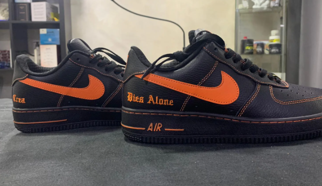 QF Mens VLONE x Nike Air Force 1 Low "Vlone" review Jeremy Klein 02
