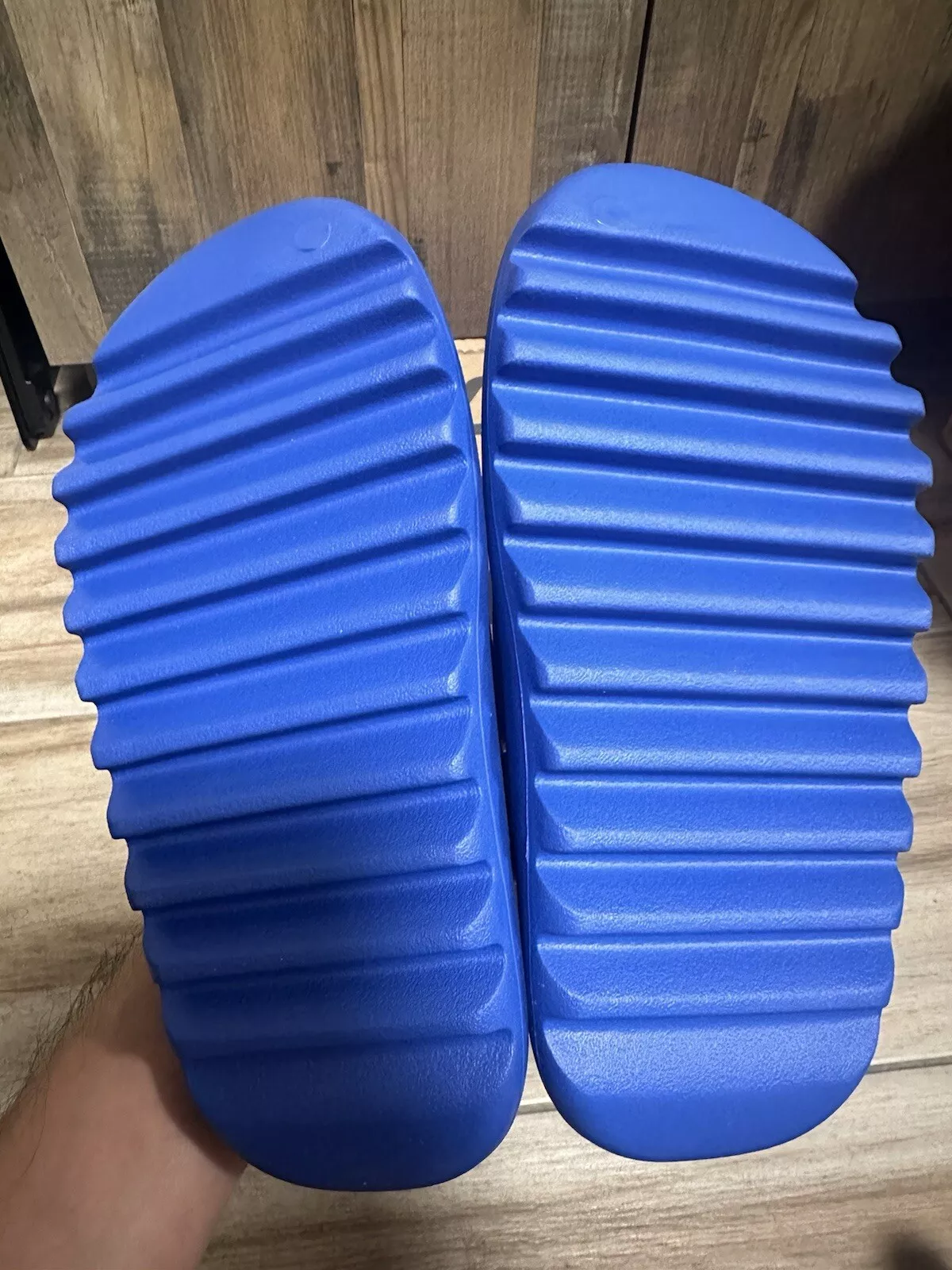 Adidas Yeezy Slide Blue review Jeffrey Parker 02