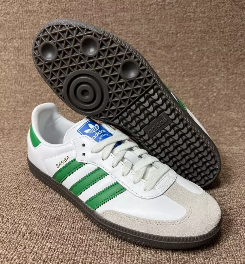  Originals Samba Vegan /OG Black Vintage White Green review Rocio veloz 01