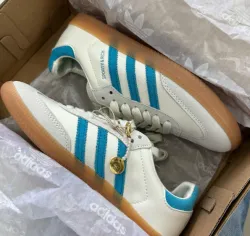 Adidas Originals Samba Vegan /OG White Blue review Leland