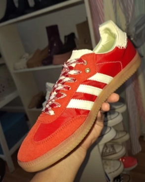 Wales Bonner x Adidas Originals Samba Vegan White Red review 
