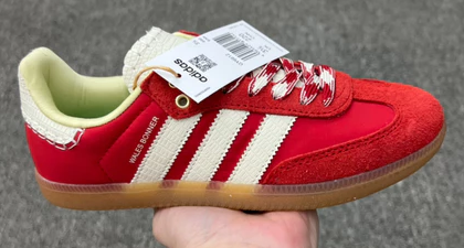 Wales Bonner x Adidas Originals Samba Vegan White Red review Jose Sanchez