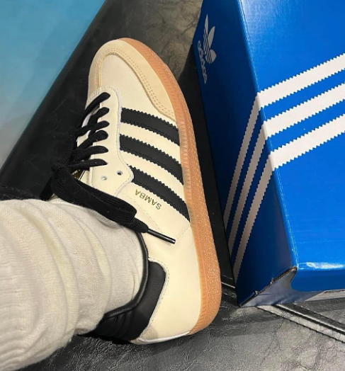 Adidas Originals Samba Vegan OG "Cream White Black" review Exelente 02