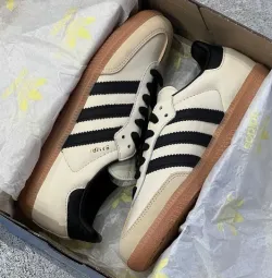 Adidas Originals Samba Vegan OG "Cream White Black" review Exelente 01