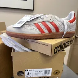 Adidas Originals Samba Vegan OG Crystal White review Merrissa Chapman