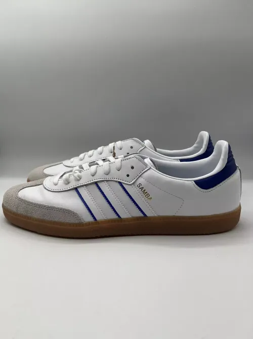 Adidas Originals Samba Vegan OG White Blue review 