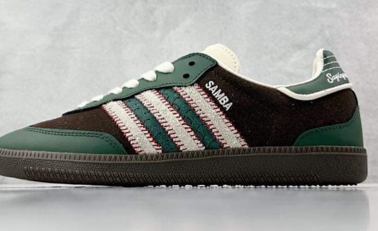 Adidas Originals Samba Vegan OG Green Brown review Ronda L Conway