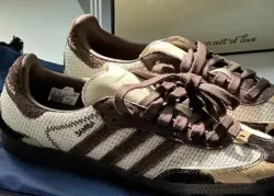 Adidas Originals Samba Vegan OG Rice Brown review Angelique D. Scott