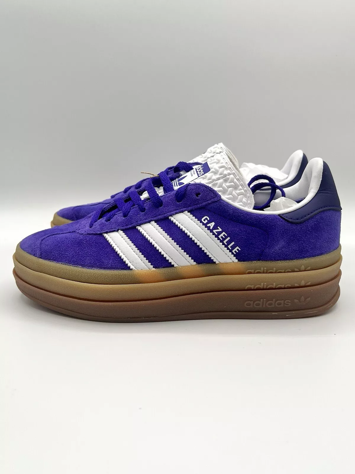Adidas Originals Gazelle Bold 'Purple' review David jumper 01