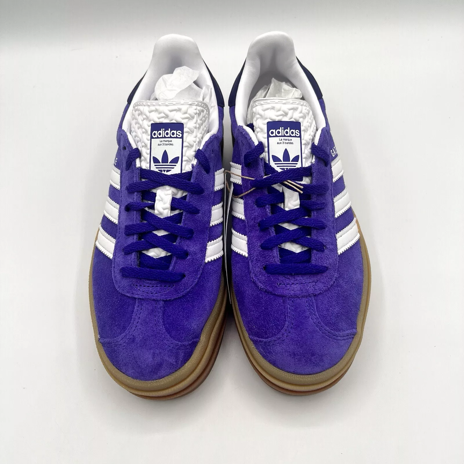 Adidas Originals Gazelle Bold 'Purple' review David jumper 02