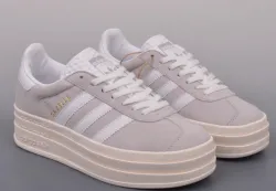 Adidas Originals Gazelle Bold W "Grey Two" review NICK 02