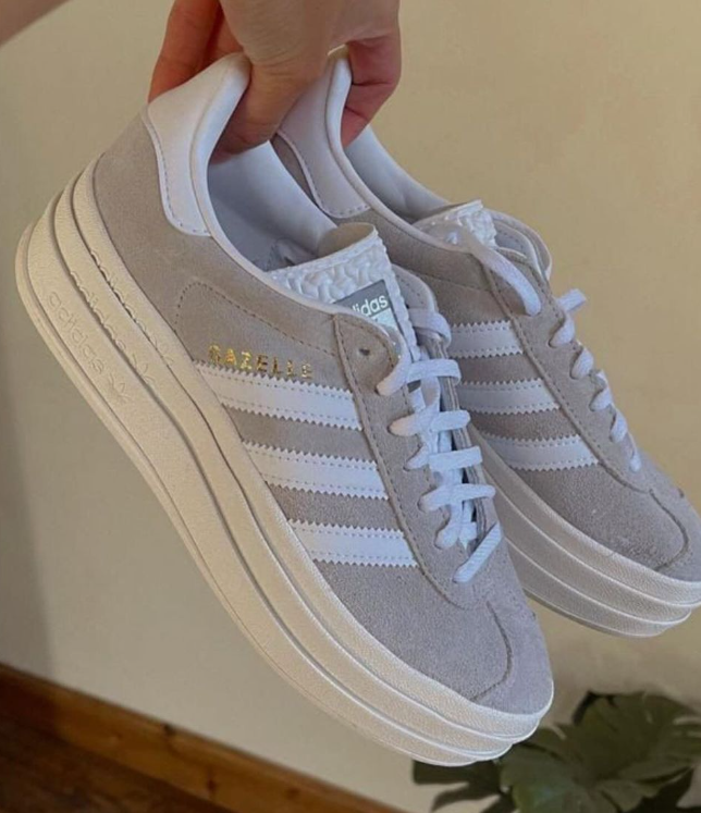 Adidas Originals Gazelle Bold W "Grey Two" review Jessica Beck