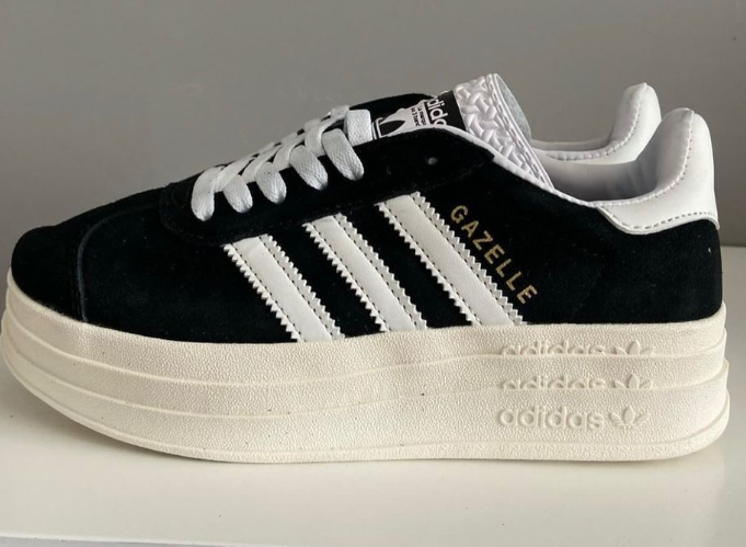 Adidas Originals Gazelle Bold 'Black White' review Kel Gar 01