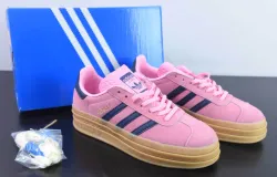 Adidas Originals Gazelle Bold Pink Brown Blue review Daniel