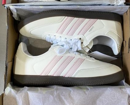 Adidas Samba OG 'Cloud White Wonder Quartz' review 