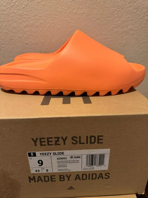 Adidas Yeezy Slide Enflame Orange review 