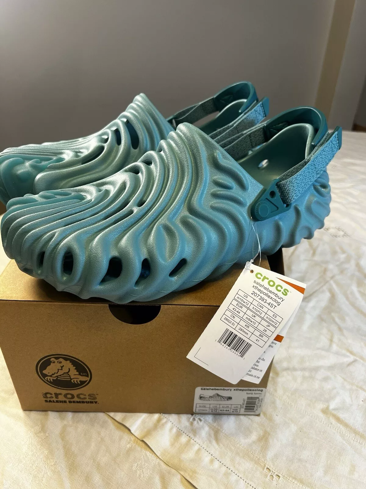 CRV Saleke Bembury x Crocs Pollex Clog Blue review 1