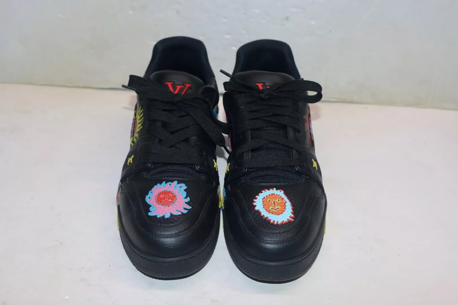 Yayoi Kusama x Louis Vuitton Trainer Black review Jeanaj 02