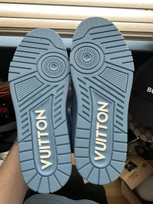Louis Vuitton Trainer Blue review 