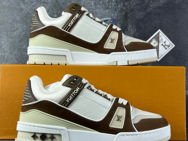 Louis Vuitton Trainer Mocha review latavia gibson