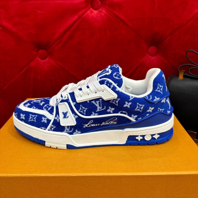 Louis Vuitton Trainer Blue review Eddie Barber 02